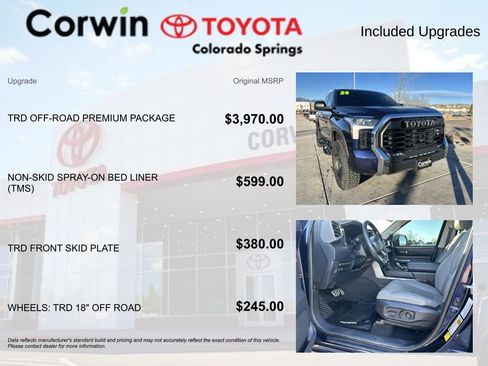 Used 2024 Toyota Tundra SR5 w/ TRD Off-Road Premium Package image 4