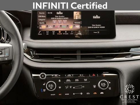 Certified 2025 INFINITI QX60 Sensory image 17