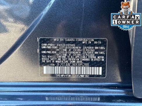 Used 2019 Subaru Crosstrek 2.0i Limited w/ Moonroof Package w/Navigation image 33