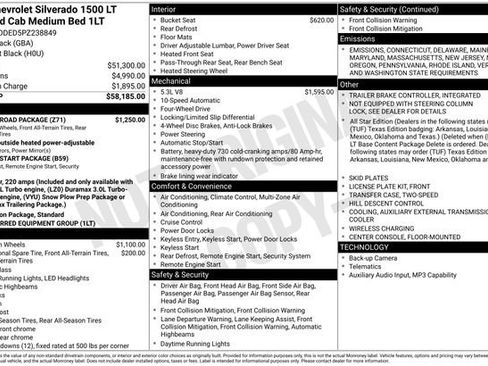 Certified 2023 Chevrolet Silverado 1500 LT w/ Z71 Off-Road Package image 33