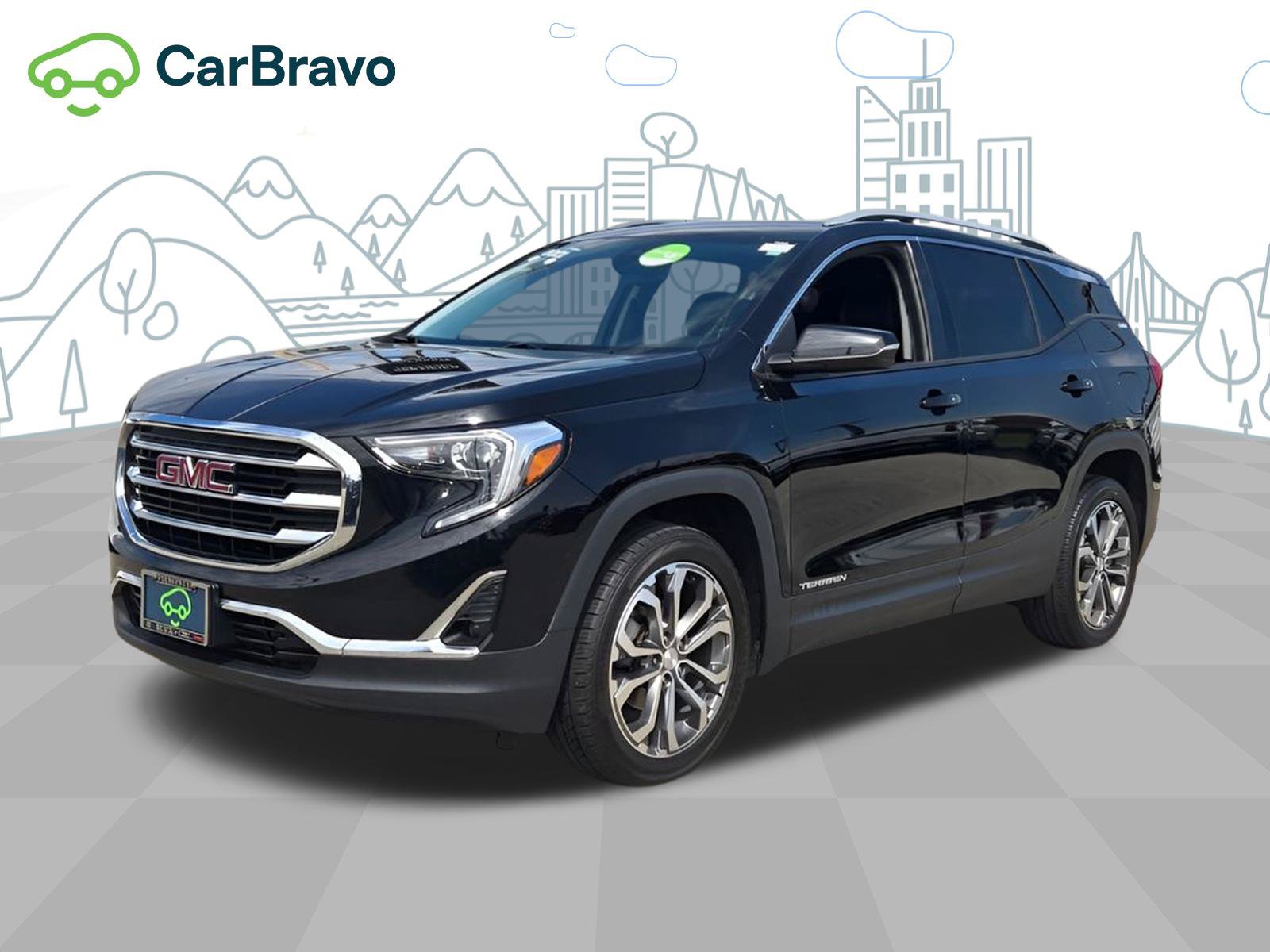 Certified 2021 GMC Terrain SLT w/ Infotainment Package II AWD/4WD image 1