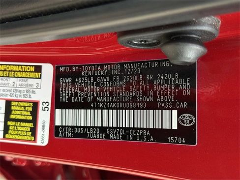 Used 2024 Toyota Camry XSE image 36