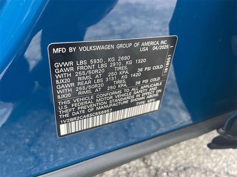 New 2025 Volkswagen Atlas SEL image 20