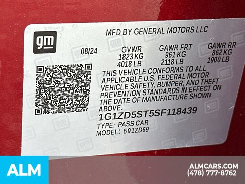 Used 2025 Chevrolet Malibu LT FWD image 36