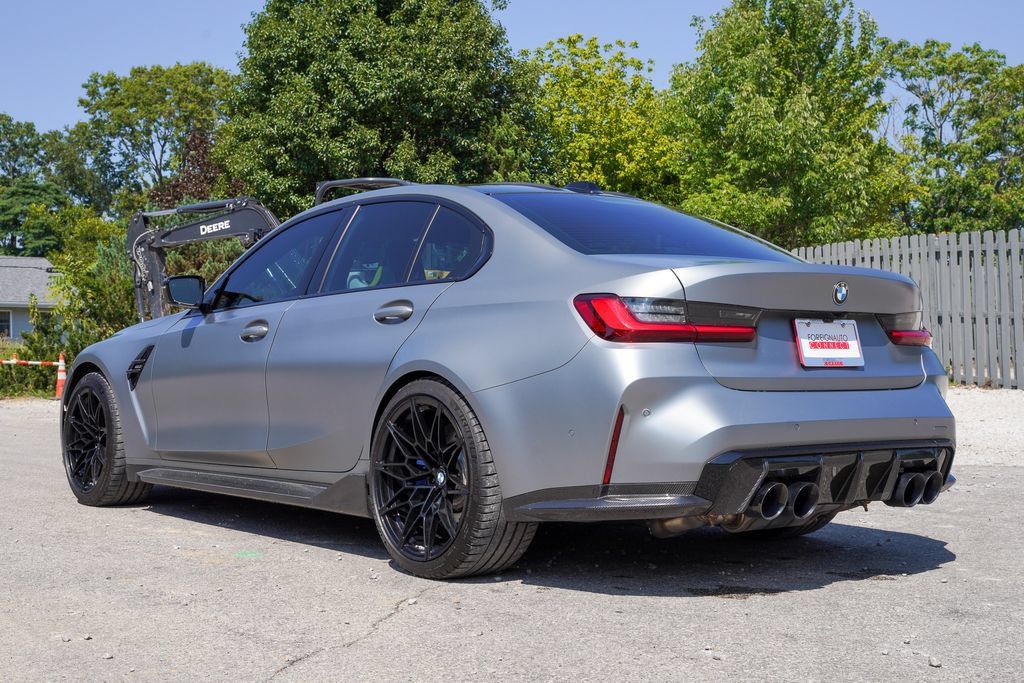 Used 2025 BMW M3 w/ M Carbon Exterior Package RWD image 8