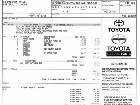 Used 2021 Buick Enclave Premium w/ Sun and Sites Package image 6