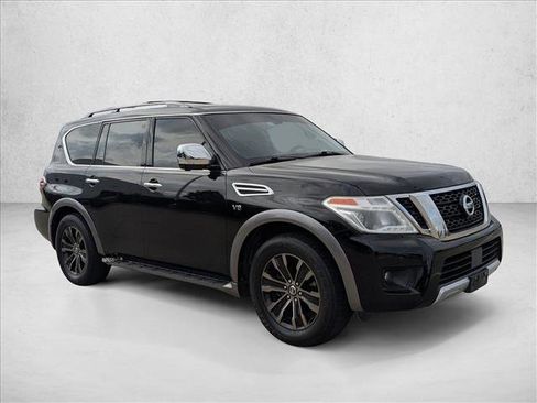 Used 2017 Nissan Armada Platinum w/ Interior Lighting Package image 3