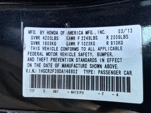 Used 2013 Honda Accord LX image 28