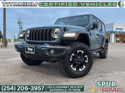 Used 2024 Jeep Wrangler Unlimited Rubicon 4xe w/ Technology Group