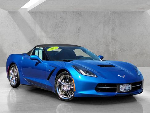 Used 2016 Chevrolet Corvette Stingray Convertible w/ 3LT Preferred Equipment Group image 1
