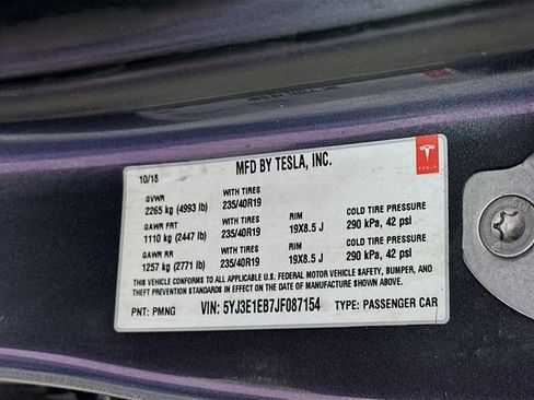 Used 2018 Tesla Model 3 Long Range image 30