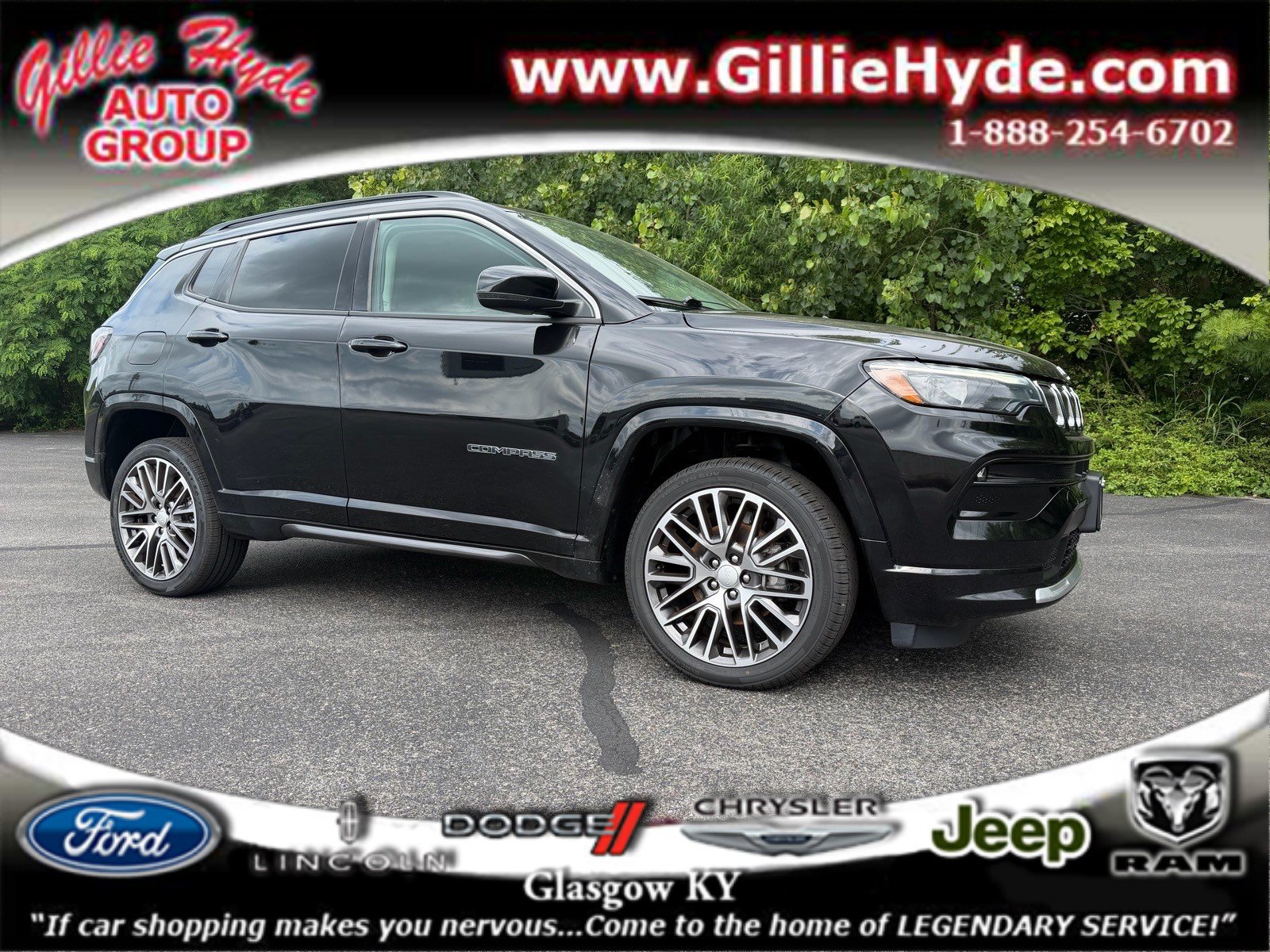 Used 2022 Jeep Compass Limited w/ Elite Group AWD/4WD image 1