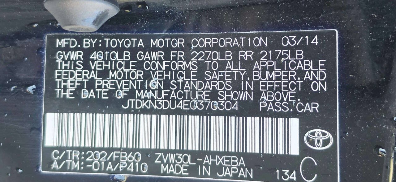 Used 2014 Toyota Prius Two FWD image 10