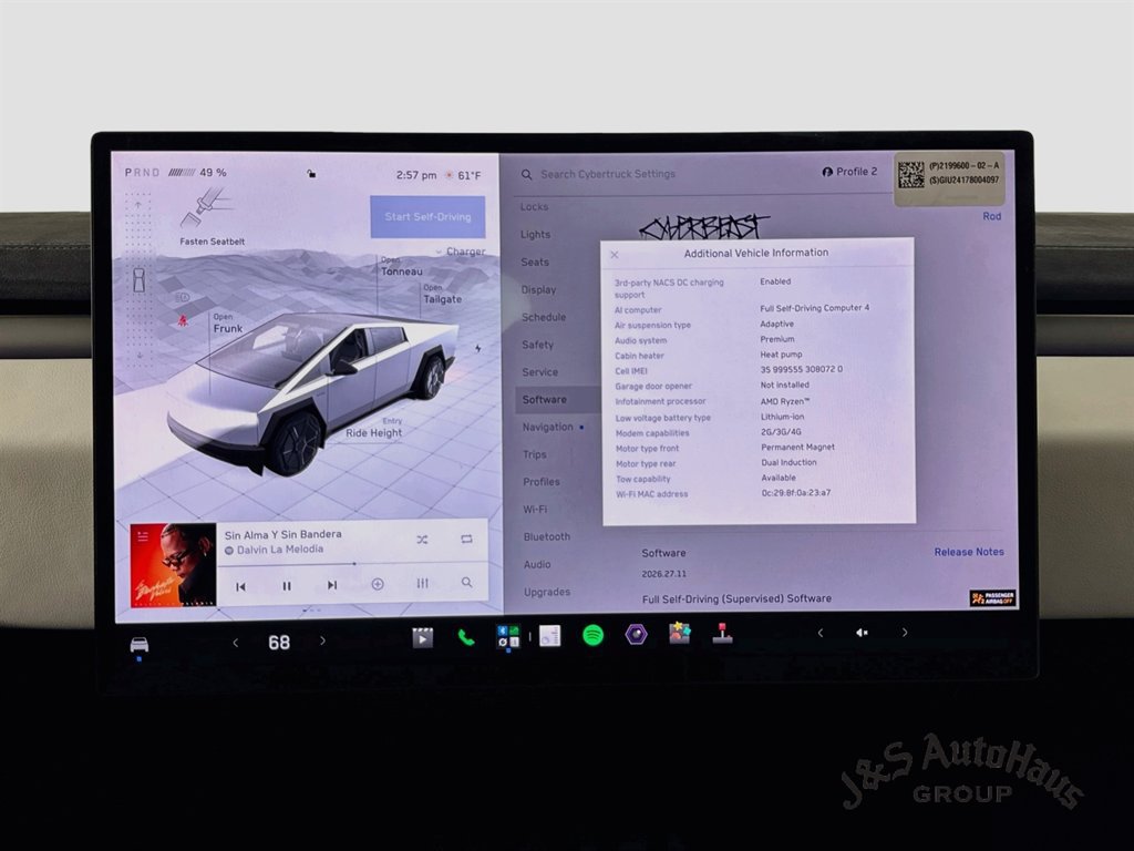 Used 2024 Tesla Cybertruck Cyberbeast AWD/4WD image 18