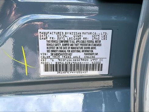 New 2027 Nissan Sentra SV FWD image 8