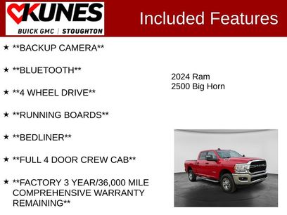 Used 2024 RAM 2500 Big Horn w/ Bed Utility Group