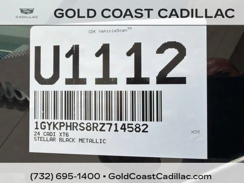 Certified 2024 Cadillac XT6 Sport w/ LPO, Onyx Lite Package AWD/4WD image 32