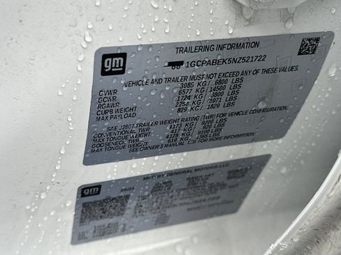 Used 2022 Chevrolet Silverado 1500 Custom w/ Rally Edition image 53