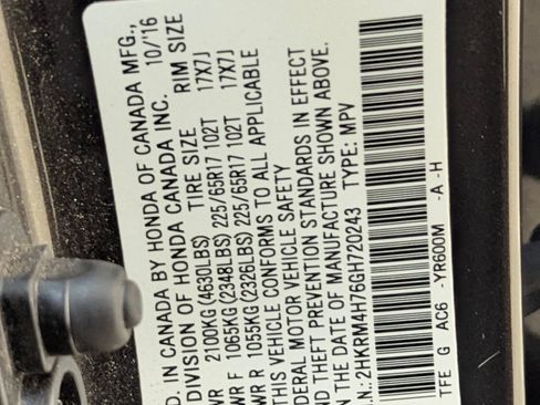 Used 2016 Honda CR-V EX-L image 20