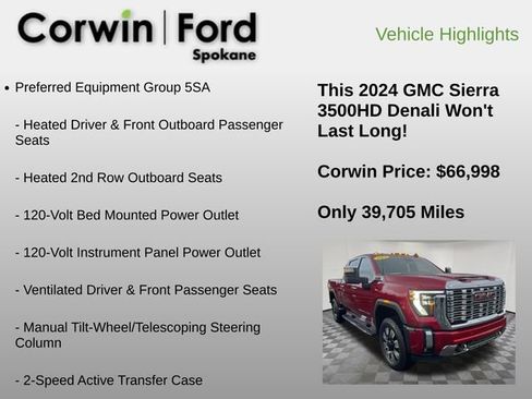 Used 2024 GMC Sierra 3500 Denali image 18