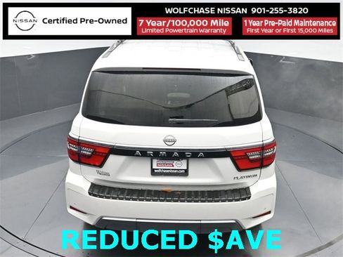 Certified 2024 Nissan Armada Platinum w/ Captain's Chairs Package image 33