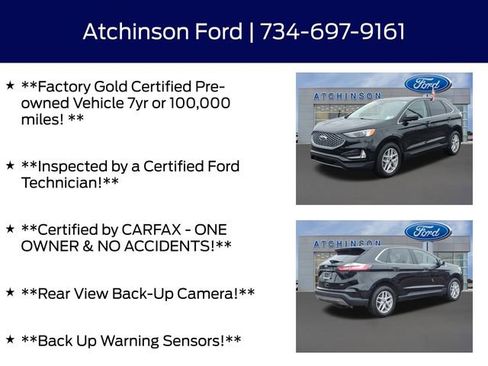 Certified 2023 Ford Edge SEL w/ Convenience Package image 4