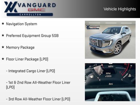 New 2026 GMC Acadia Denali w/ Super Cruise Package image 5