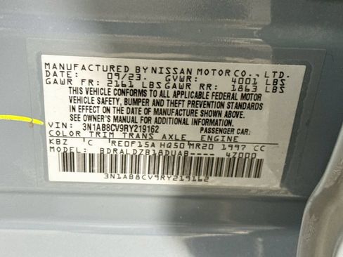 Certified 2024 Nissan Sentra SV w/ SV Premium Package FWD image 36