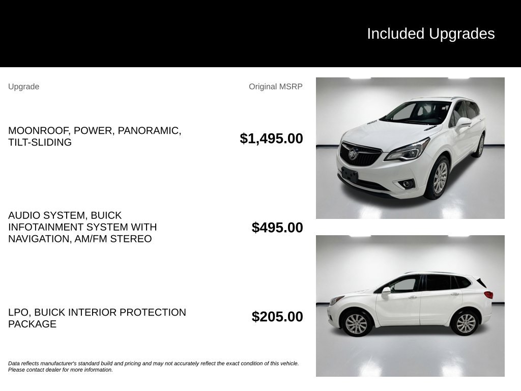 Used 2019 Buick Envision Essence AWD/4WD image 7