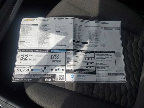 Used 2018 Chevrolet Equinox LT w/ Sun & Infotainment Package AWD/4WD image 16