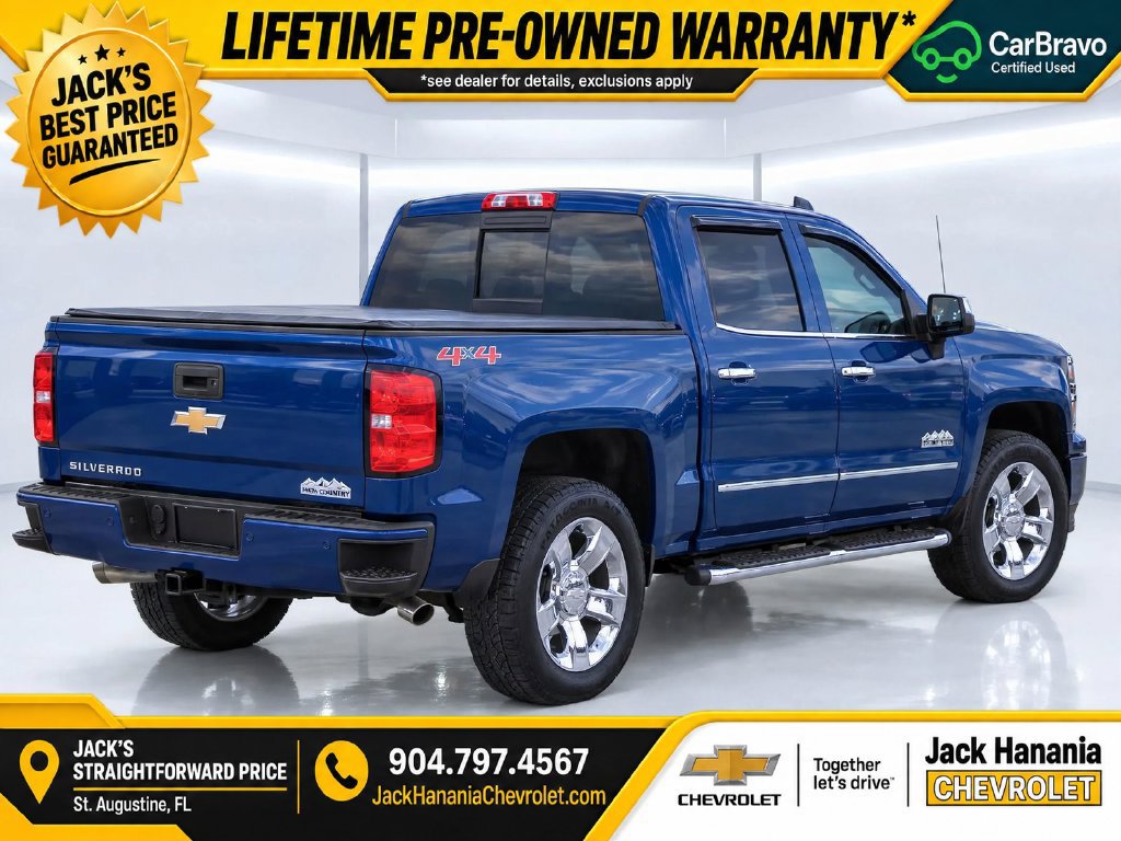 Certified 2015 Chevrolet Silverado 1500 High Country w/ High Country Premium Package AWD/4WD image 7
