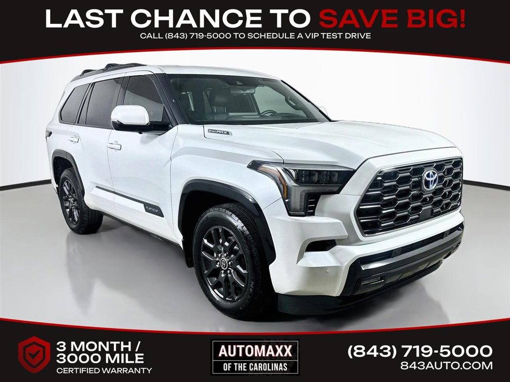 Used 2023 Toyota Sequoia Platinum RWD image 1