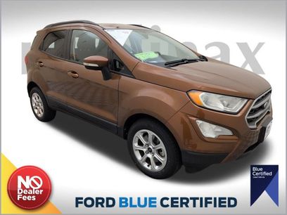 Certified 2019 Ford EcoSport SE