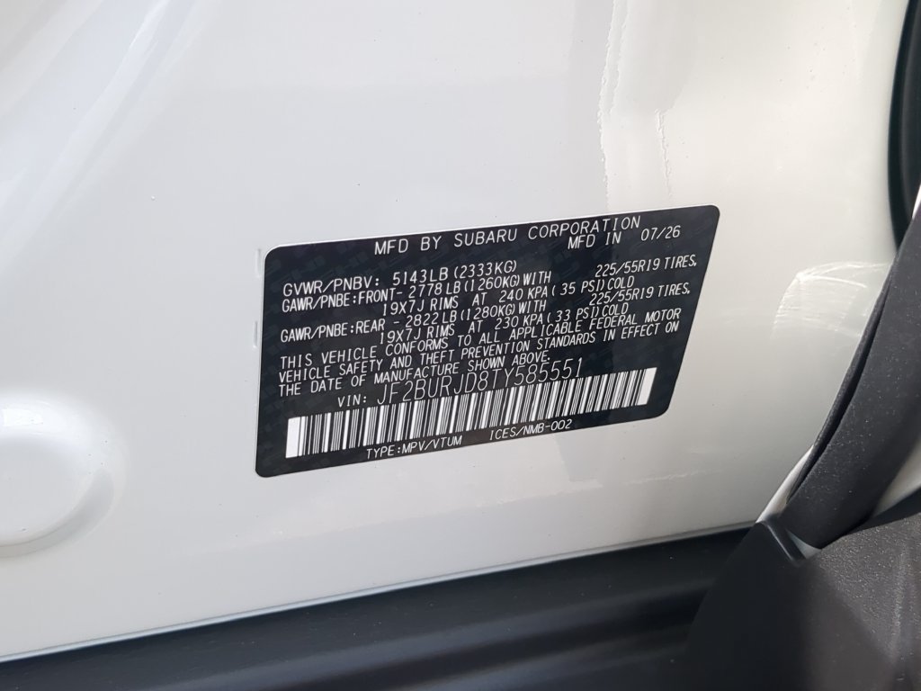 New 2026 Subaru Outback Touring XT AWD/4WD image 35