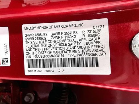 Used 2021 Acura TLX FWD image 32