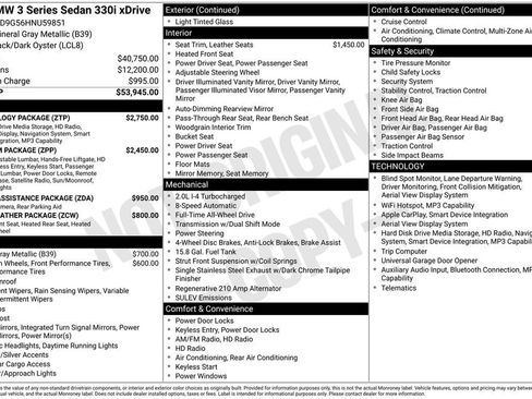 Used 2017 BMW 330i xDrive Sedan image 5