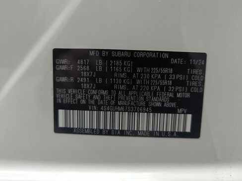 Used 2025 Subaru Crosstrek 2.5i Limited image 35