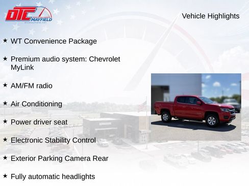 Used 2018 Chevrolet Colorado W/T w/ WT Convenience Package RWD image 6