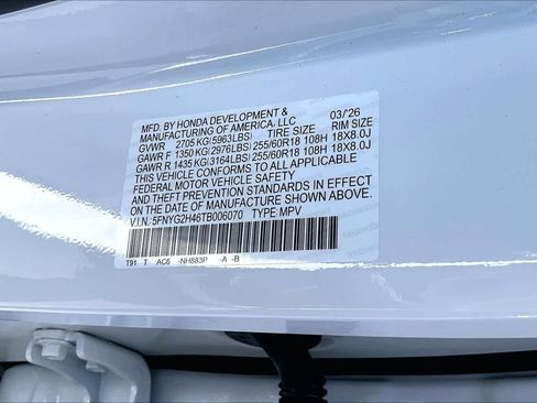 New 2026 Honda Pilot EX-L image 21