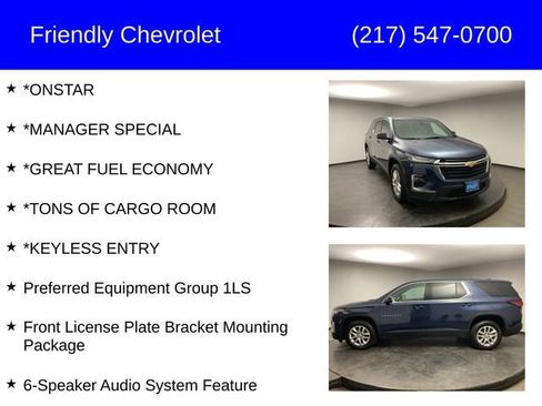 Certified 2022 Chevrolet Traverse LS FWD image 12