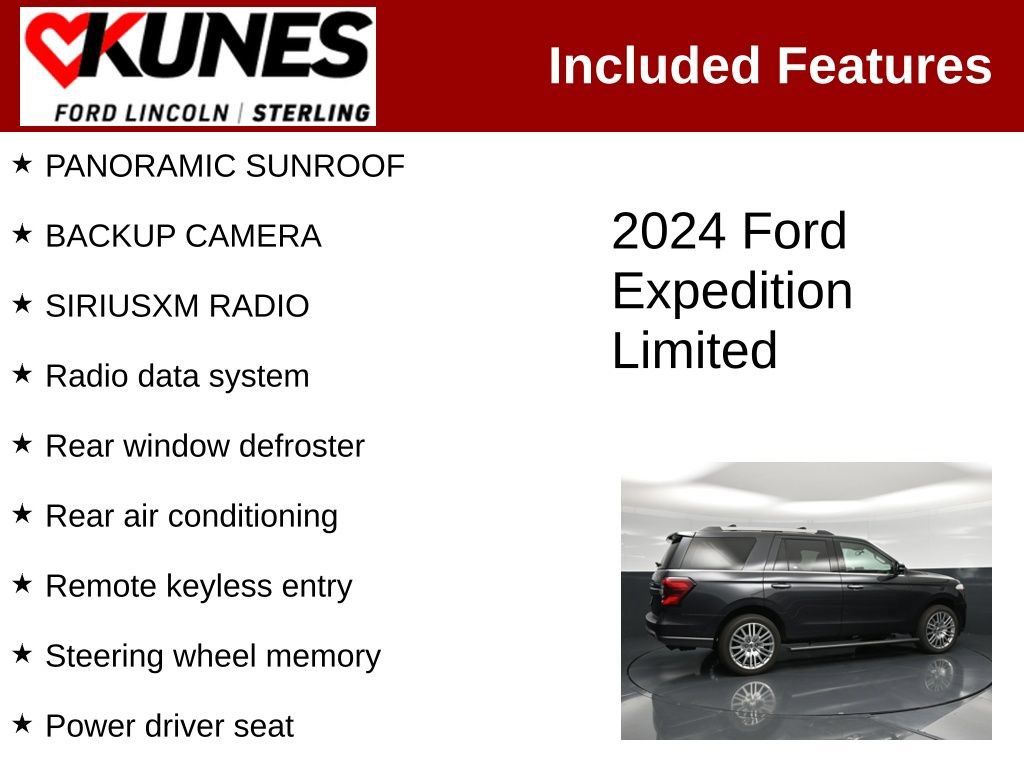 Used 2024 Ford Expedition Limited AWD/4WD image 3