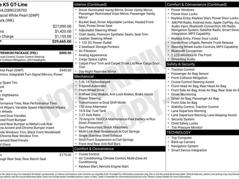 Used 2024 Kia K5 GT-Line w/ GT-Line Premium Package FWD image 39