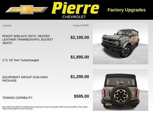 Used 2022 Ford Bronco Outer Banks image 13