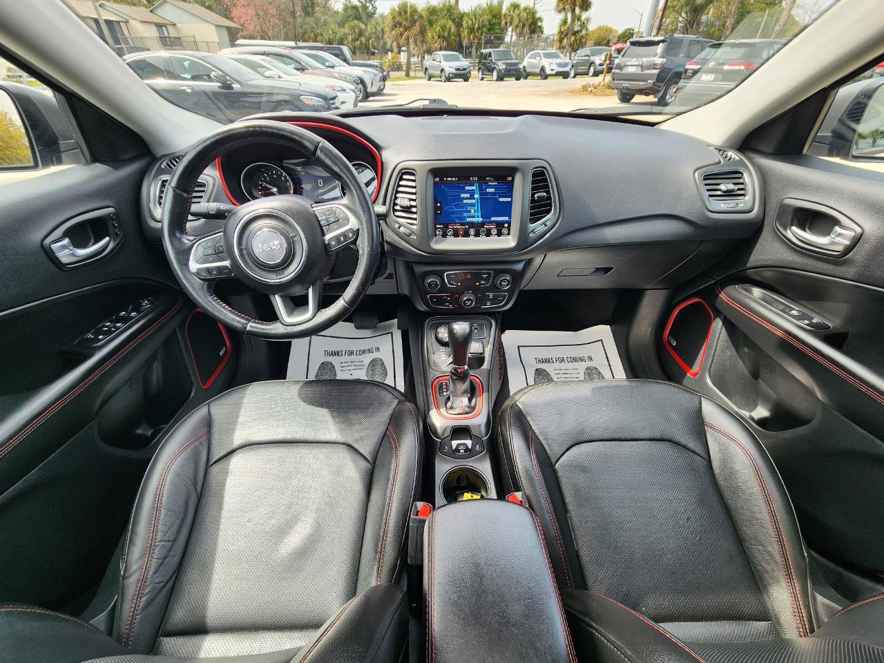 Used 2021 Jeep Compass Trailhawk w/ Sun and Sound Group AWD/4WD image 15