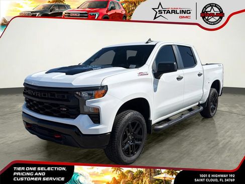 Used 2025 Chevrolet Silverado 1500 Custom Trail Boss AWD/4WD image 1