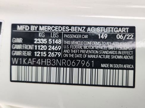 Certified 2022 Mercedes-Benz C 300 4MATIC Sedan image 31