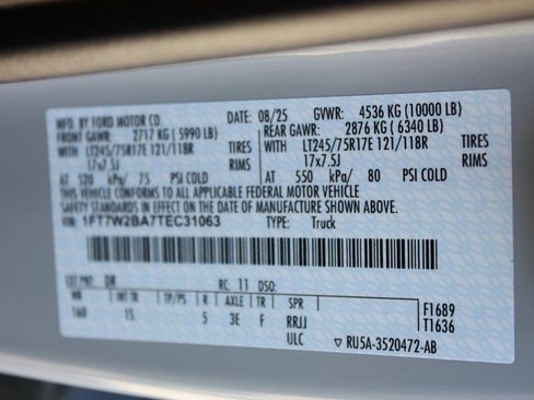 New 2026 Ford F250 XL w/ XL Chrome Package image 29