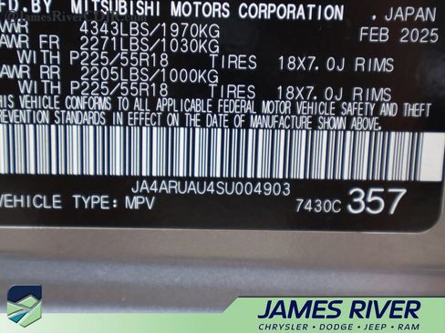 Used 2025 Mitsubishi Outlander Sport SE AWD/4WD image 38
