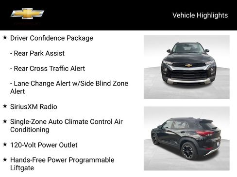 Used 2021 Chevrolet TrailBlazer LT w/ Sun and Liftgate Package FWD image 22