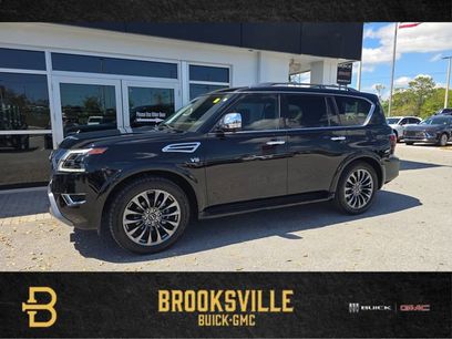 Used 2021 Nissan Armada Platinum w/ Captain's Chairs Package